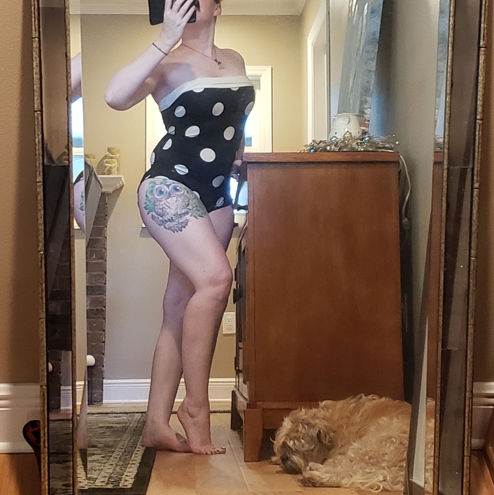 Vintage 1970s Oleg Cassini Swimsuit